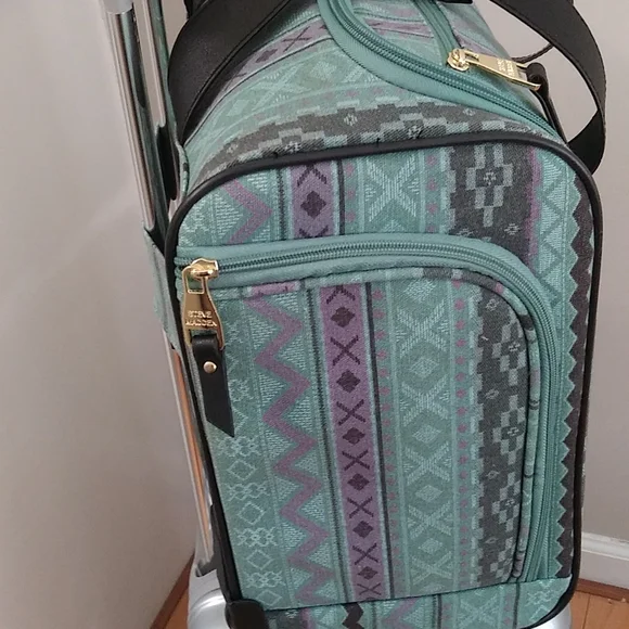 Steve Madden Designer 15 Inch Carry on Suitcase- Small Weekender Overnig… - Picture 11 of 11